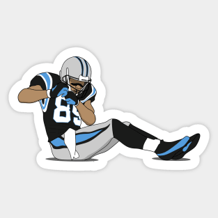 Steve and the iconic celebration Sticker